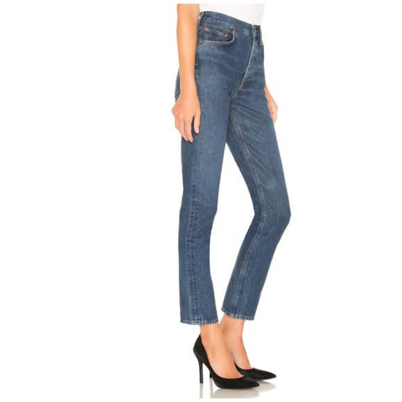 AGOLDE Remy High Rise Straight - Picture 2 of 4